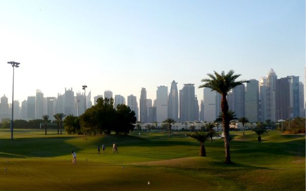 Golf Course Emirate Hills Dubai